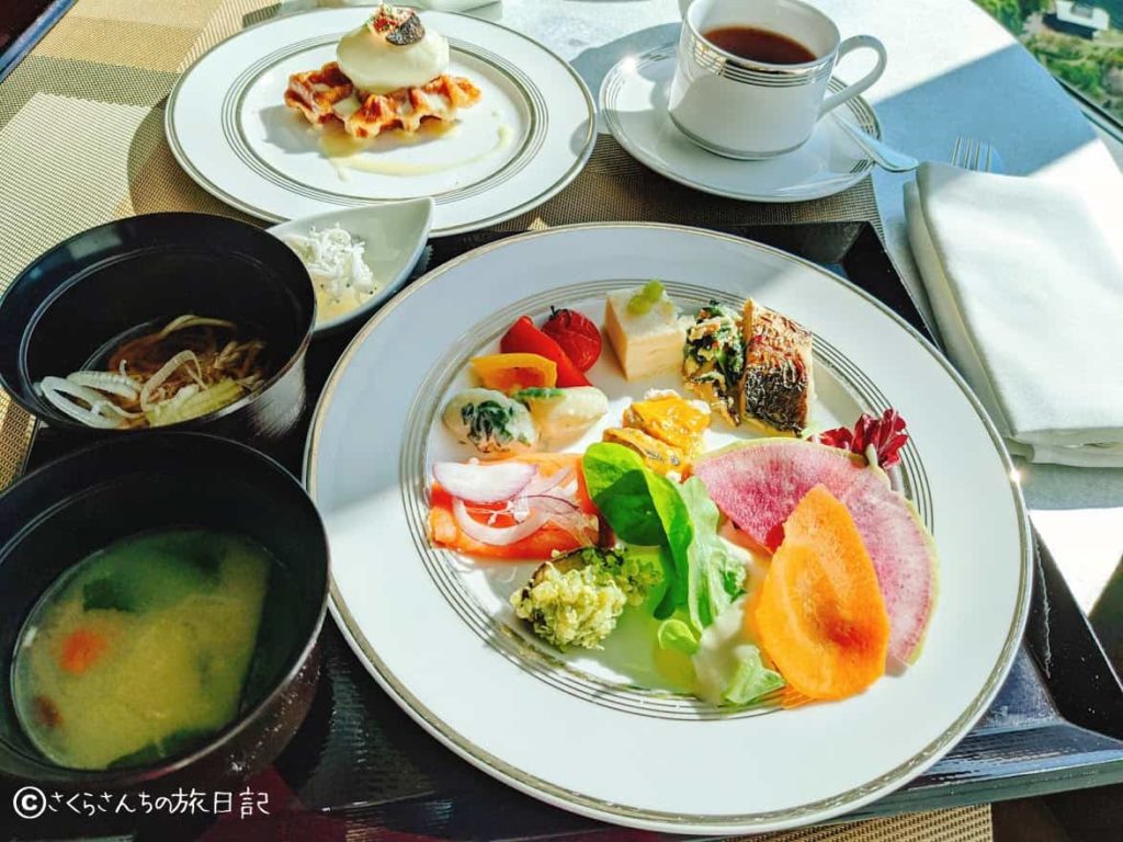 コンラッド東京の朝食(風花にて)